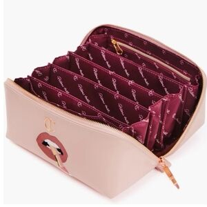 CHARLOTTE TILBURY PATENT LEATHER MAKEUP BAG/COSMETIC BAG
